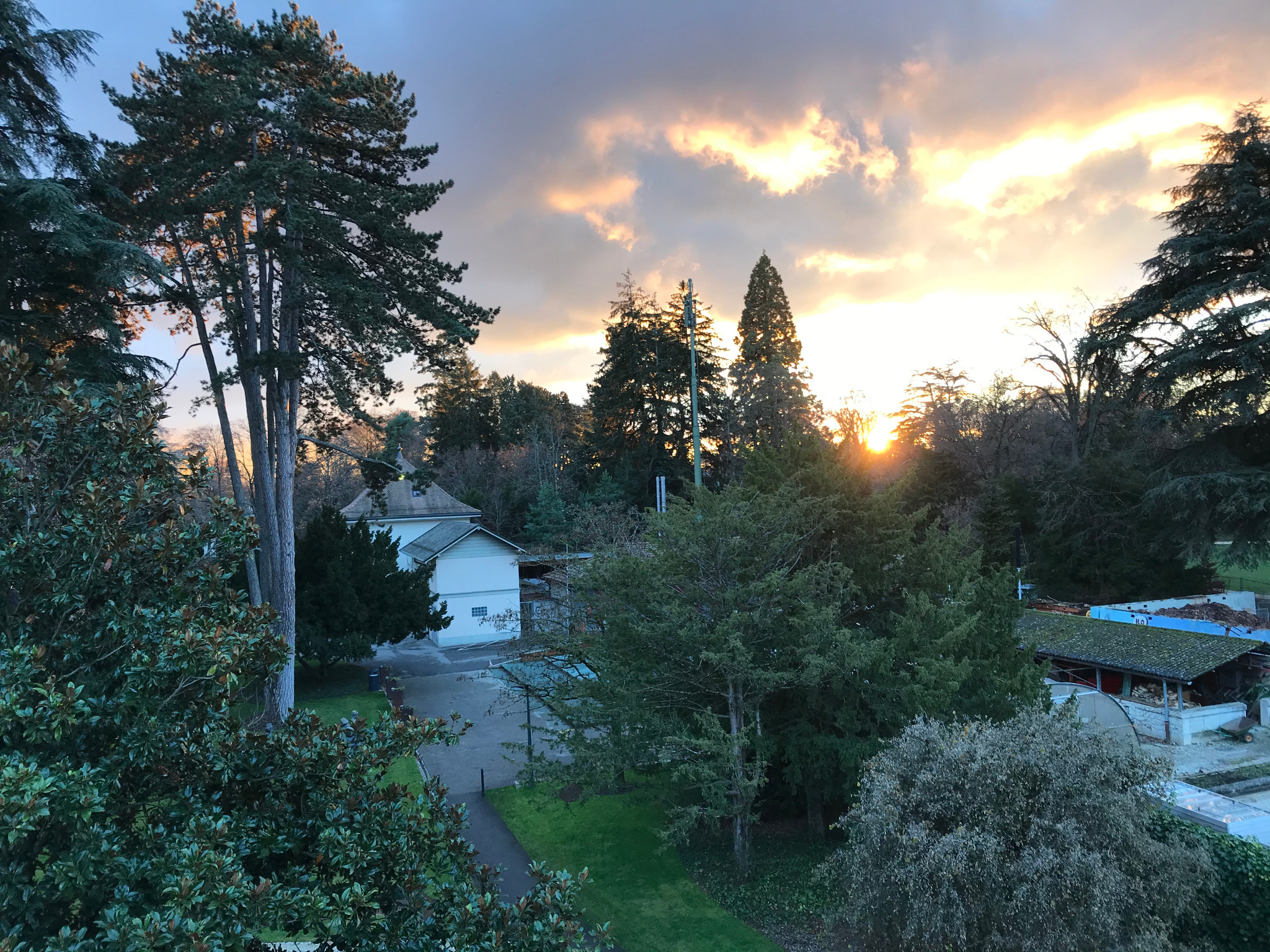 Voie verte au soleil